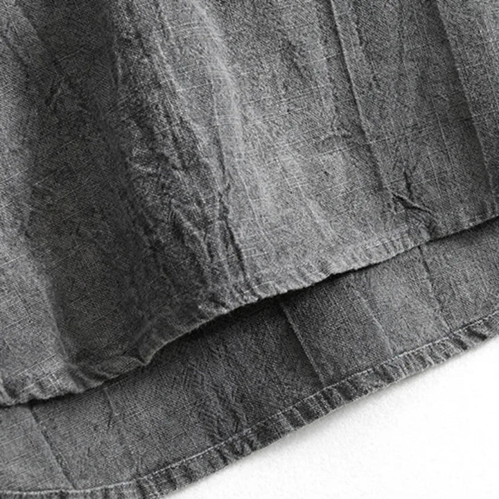 Henry Brook Long Sleeve Linen Shirt
