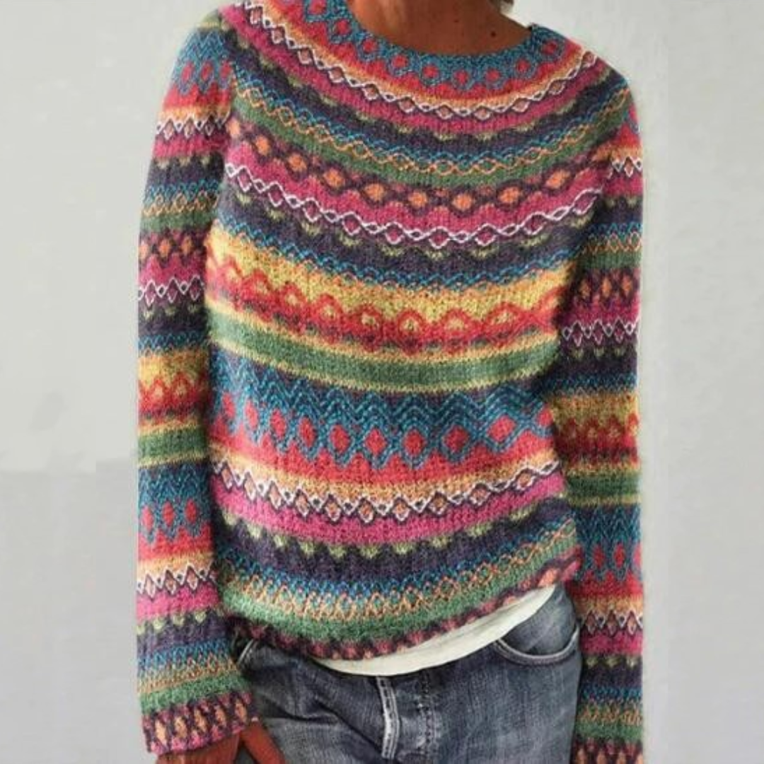 SILVIA | Retro Pullover