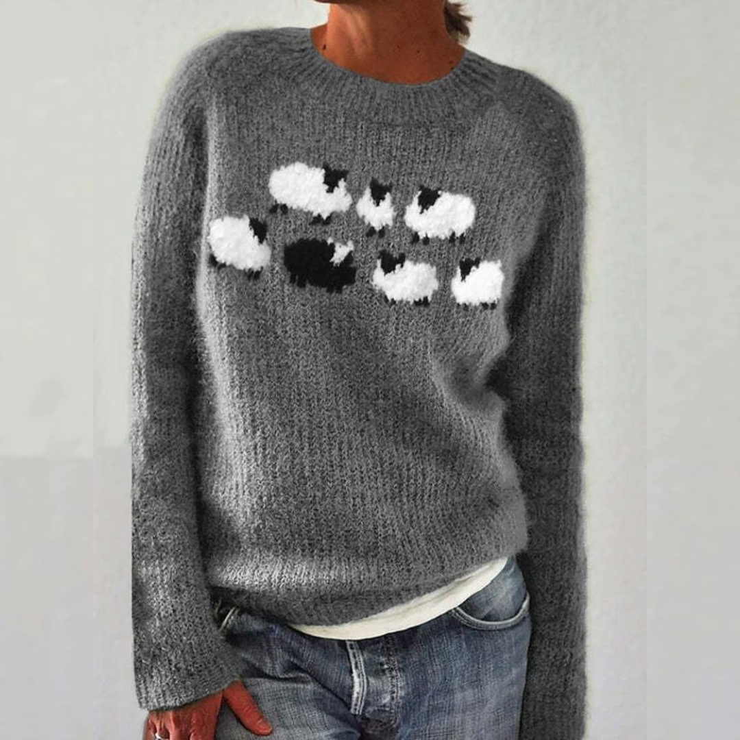 SILVIA | Retro Pullover
