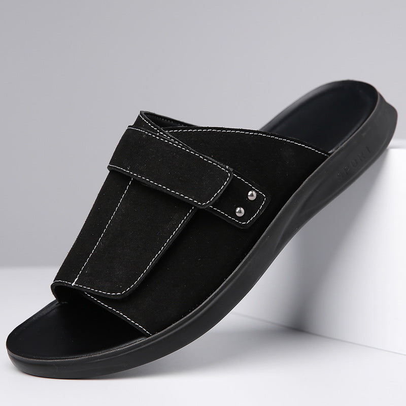 Logan Suede Slippers