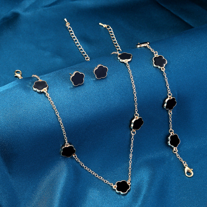 Happy Clover Jewelry 4-Piece Set