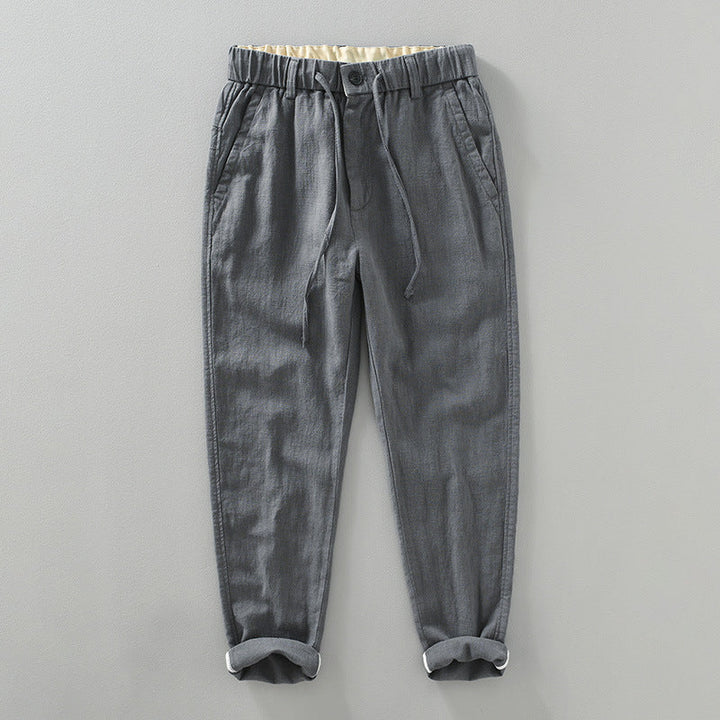 Elliot Linen-Cotton Trousers