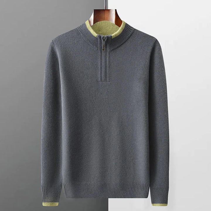 Bellamy Cashmere Quarter Zip