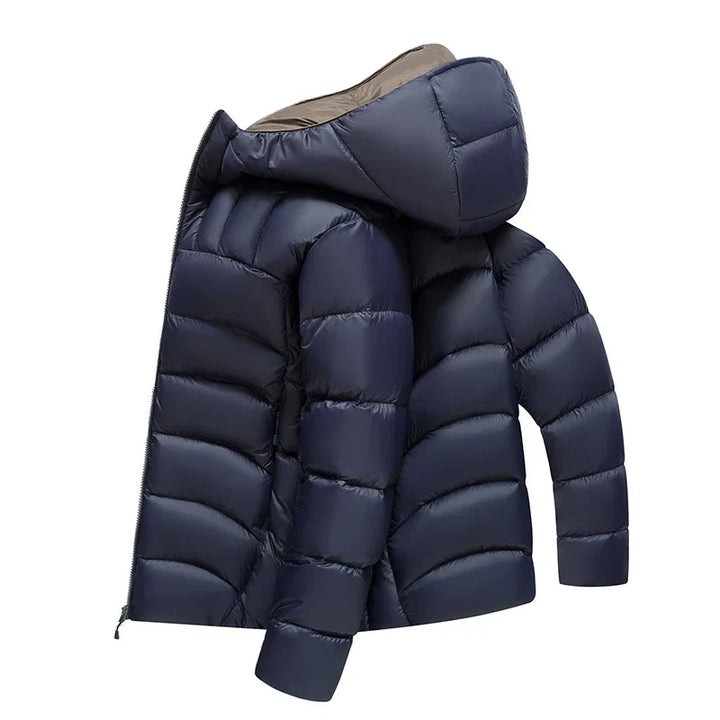 Nordic White Duck Down Puffer Jacket