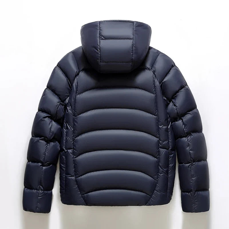Nordic White Duck Down Puffer Jacket