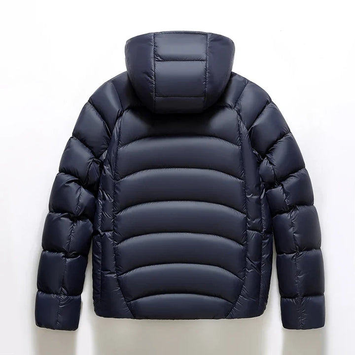 Nordic White Duck Down Puffer Jacket