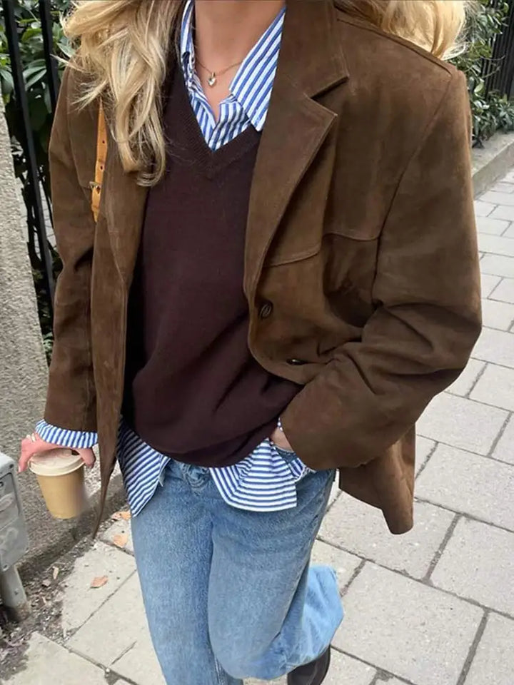 EMMA | Fashion Lapezak Pocket Jacket