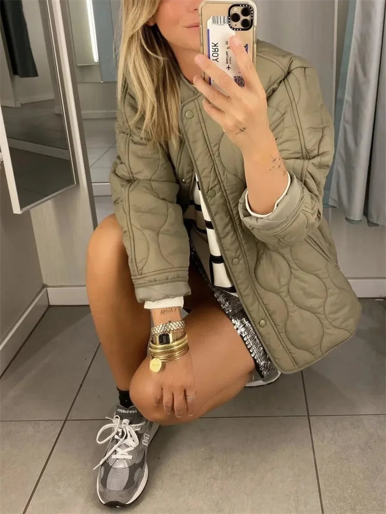 CAROLA | Casual Loose Winter Jacket for Women