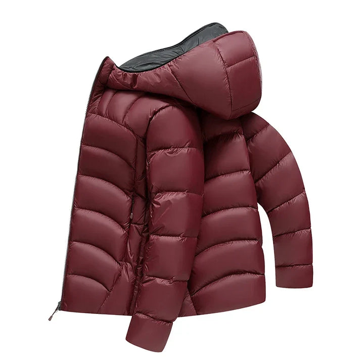 Nordic White Duck Down Puffer Jacket
