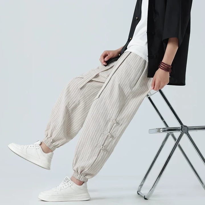 Kyoto Comfort Cotton Linen Pants