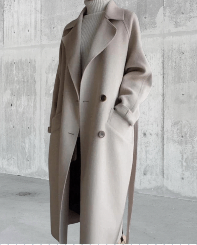 Sarah - Long Wool Coat