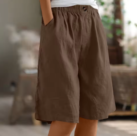 Presley | Casual Shorts with Relaxed Fit and Adjustable Waist