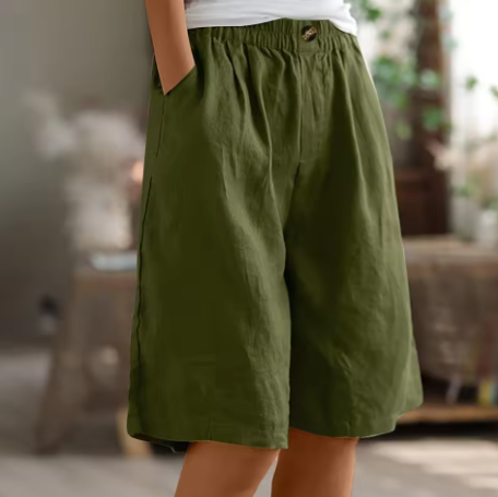 Presley | Casual Shorts with Relaxed Fit and Adjustable Waist