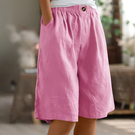 Presley | Casual Shorts with Relaxed Fit and Adjustable Waist