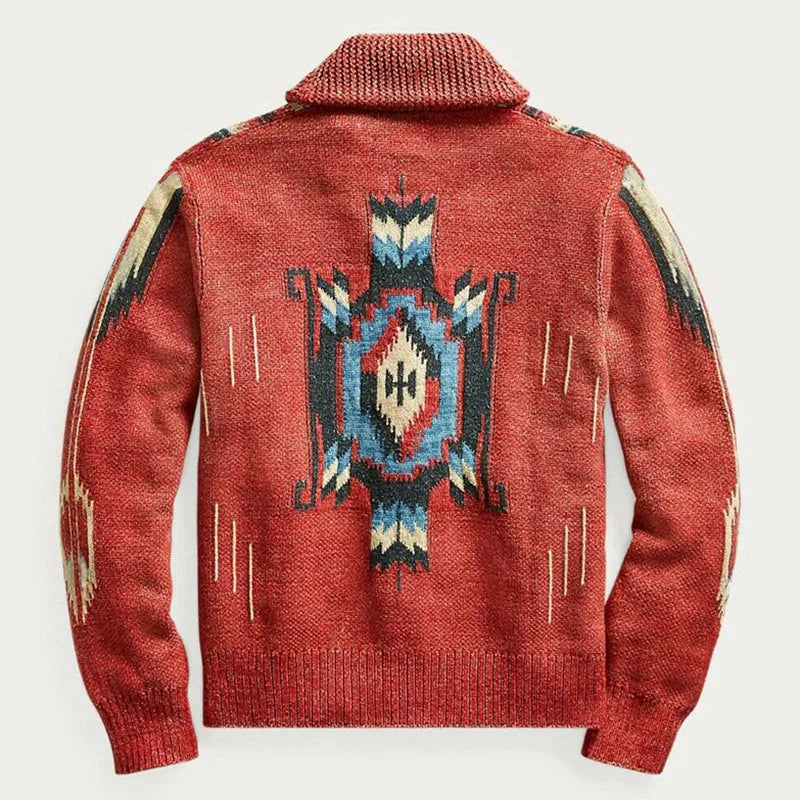 Dalton Weave Wool Cardigan