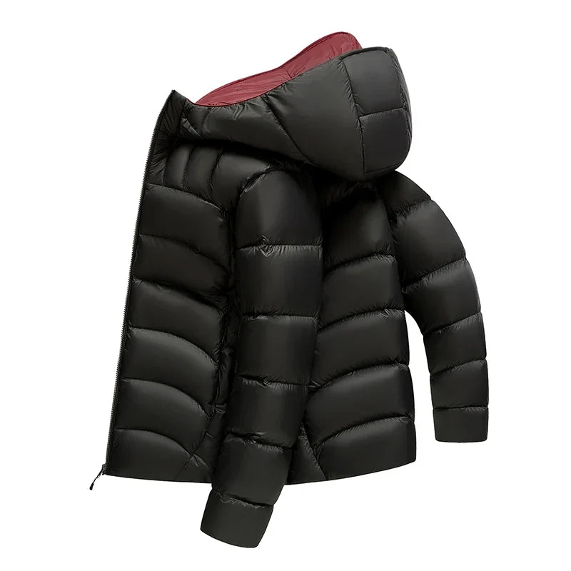 Nordic White Duck Down Puffer Jacket