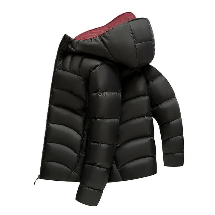 Nordic White Duck Down Puffer Jacket