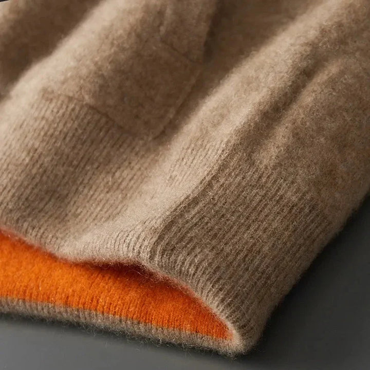 Koji Reversible Cashmere Zip Hoodie