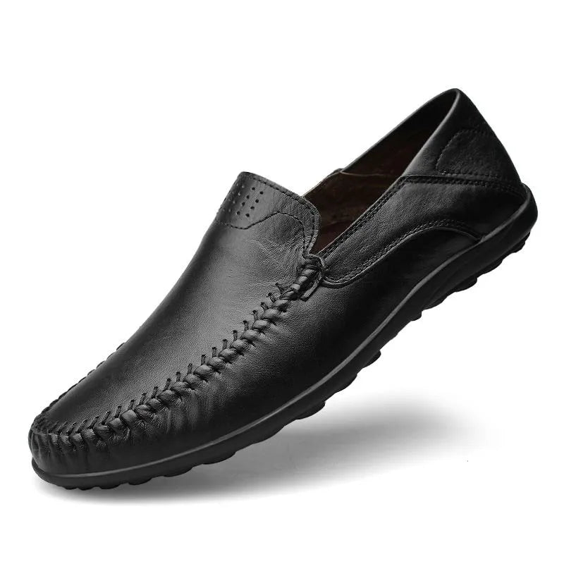Aurelio Italian 100% Genuine Leather Slip-Ons