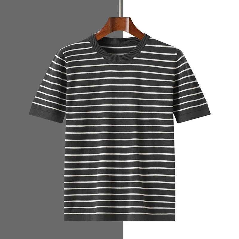 Haru Cotton Striped Shirt