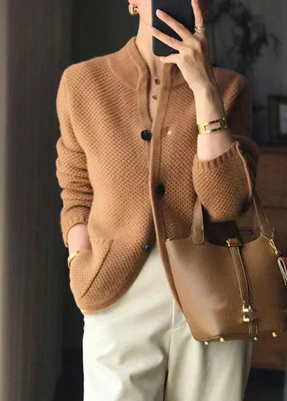 MICHELLE – THE COZY TEXTURED CROCHET CARDIGAN