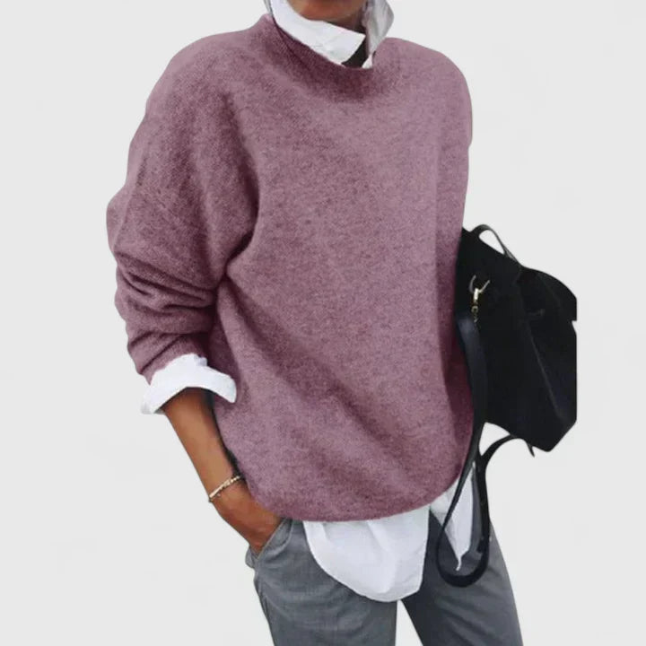 ESTHER – CLASSIC ROUND NECK SWEATER