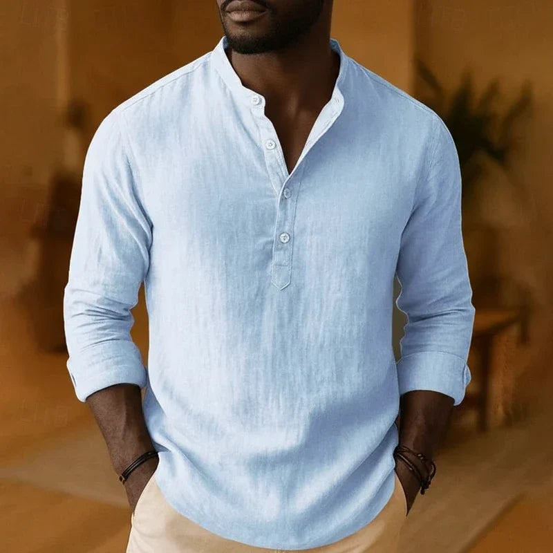 Tramel | Men's Relaxed Fit Long Sleeve Casual Shirt