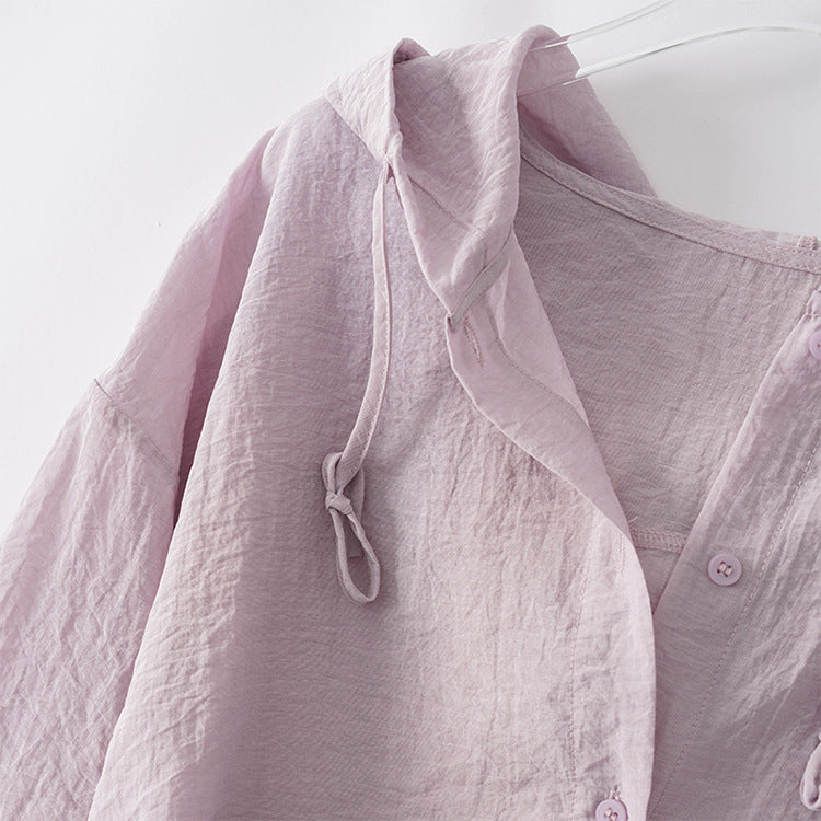 Orion Women's Linen Hoodie