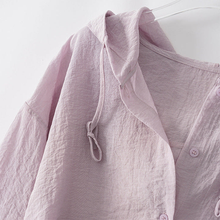 Orion Women's Linen Hoodie