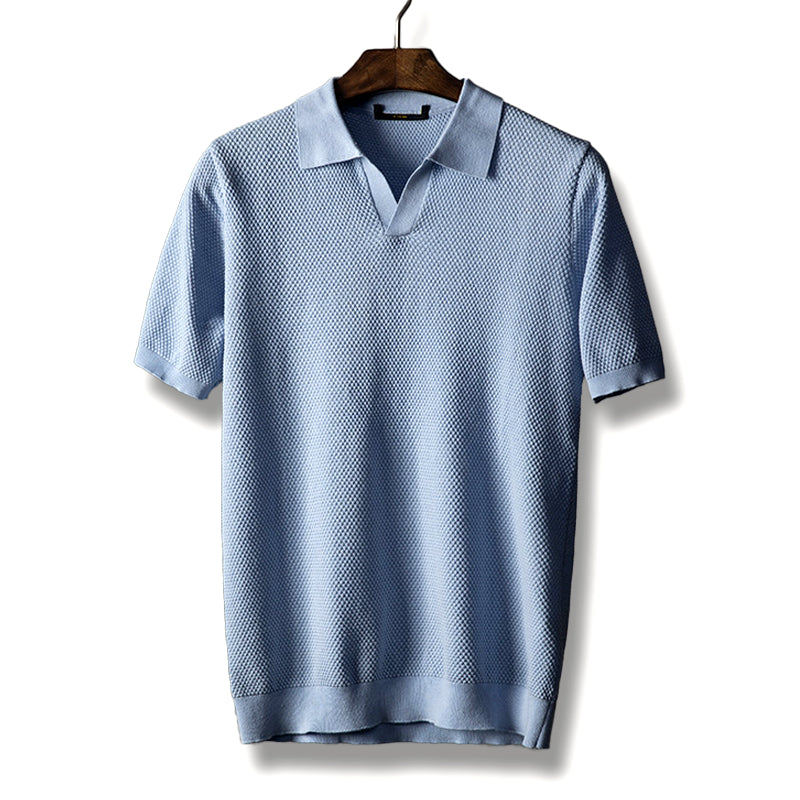 Emilio Luxe Peruvian Cotton Polo Shirt