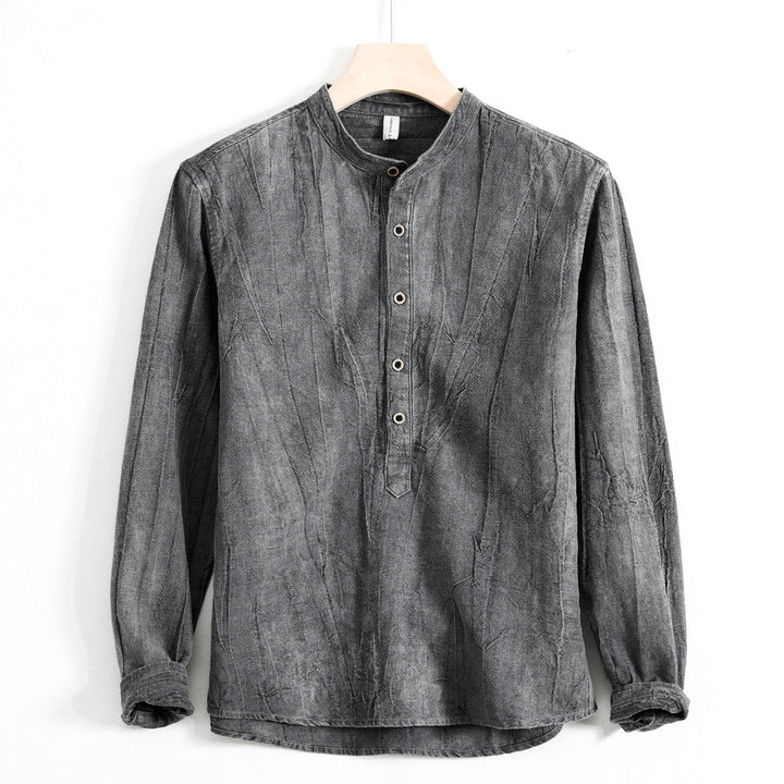Henry Brook Long Sleeve Linen Shirt