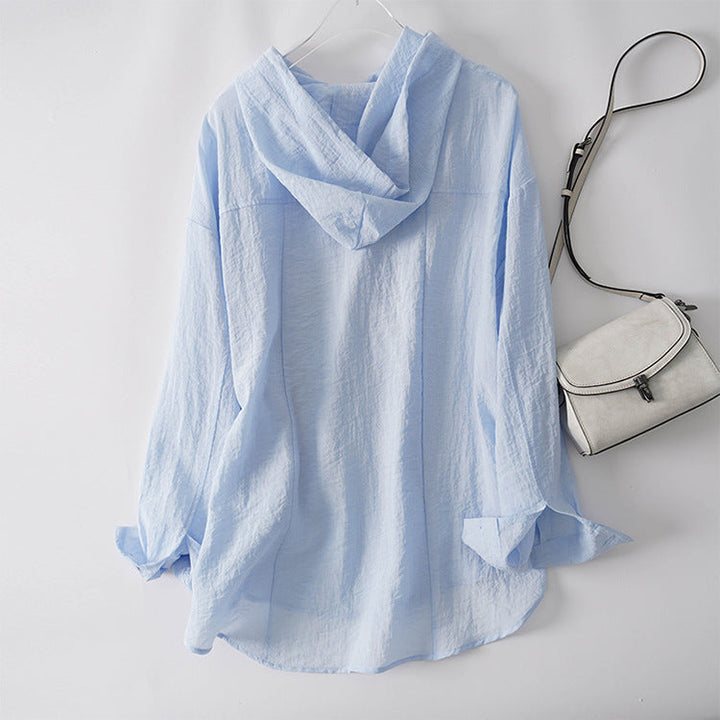 Orion Women's Linen Hoodie