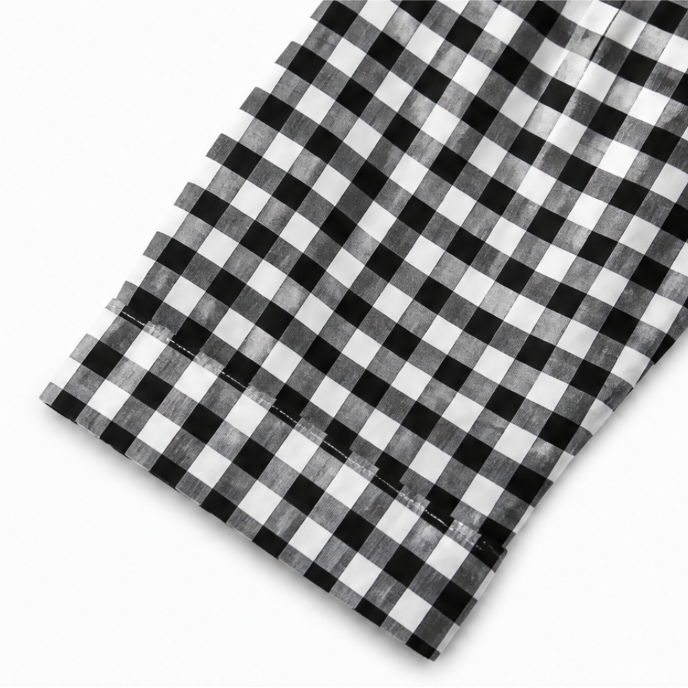 Paisley | Women's Shirt Dress with Checks and Pockets