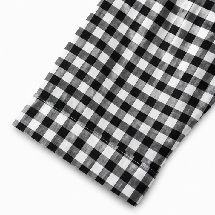 Paisley | Women's Shirt Dress with Checks and Pockets