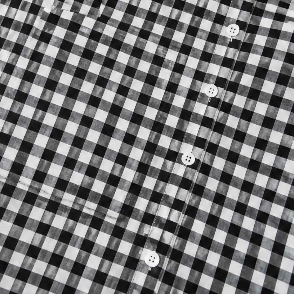 Paisley | Women's Shirt Dress with Checks and Pockets