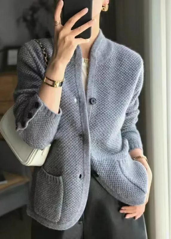 MICHELLE – THE COZY TEXTURED CROCHET CARDIGAN