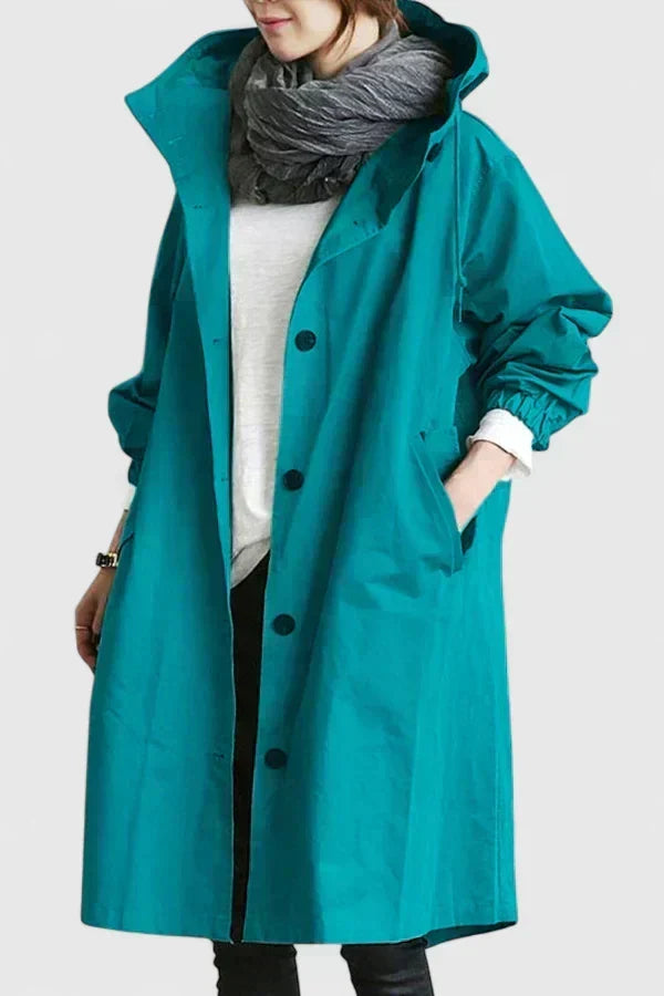 KYLIE – VIBRANT LINED RAINCOAT