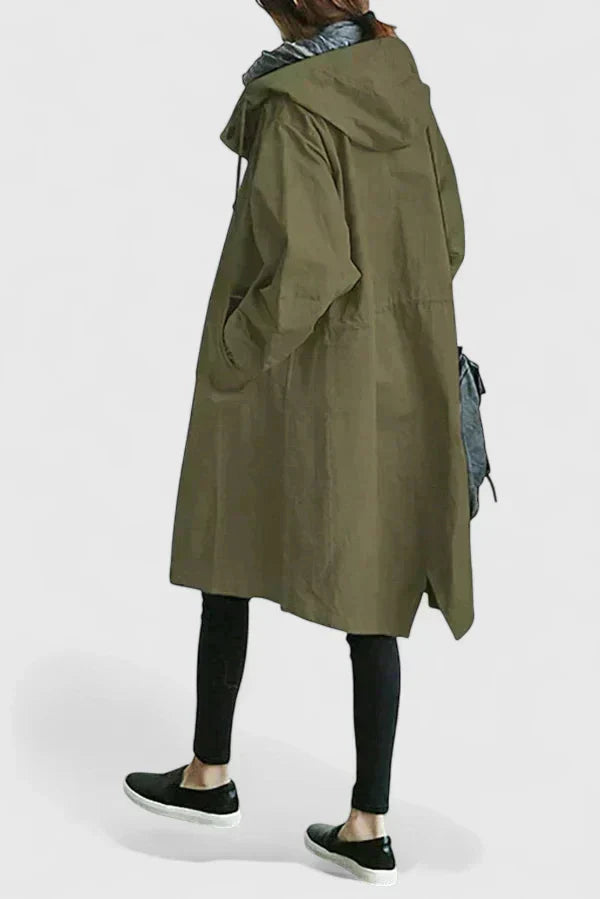 KYLIE – VIBRANT LINED RAINCOAT