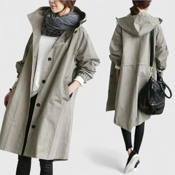 KYLIE – VIBRANT LINED RAINCOAT