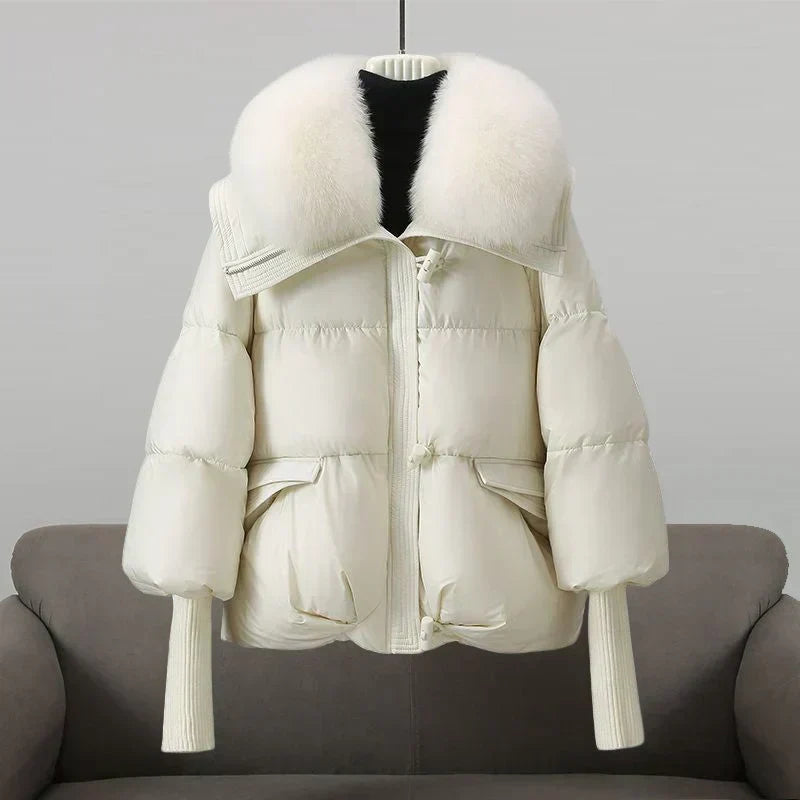 Monika - The Elegant Faux Fur Coat