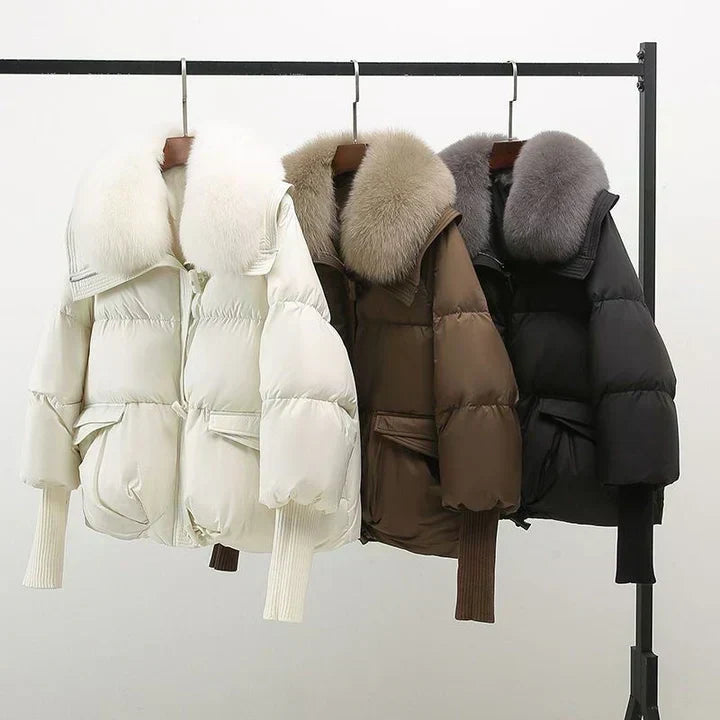 Monika - The Elegant Faux Fur Coat