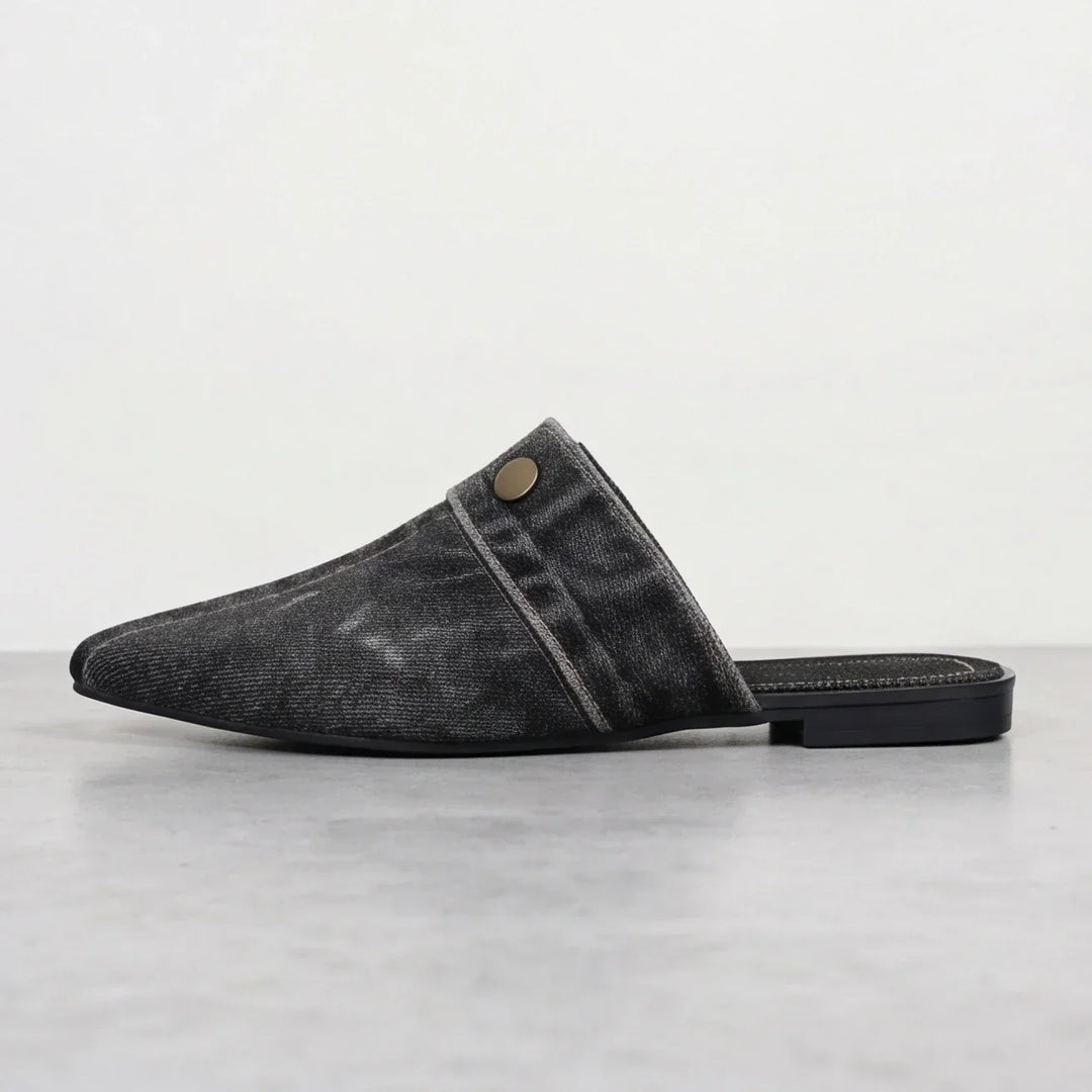 Doja Denim Slip-On Mule