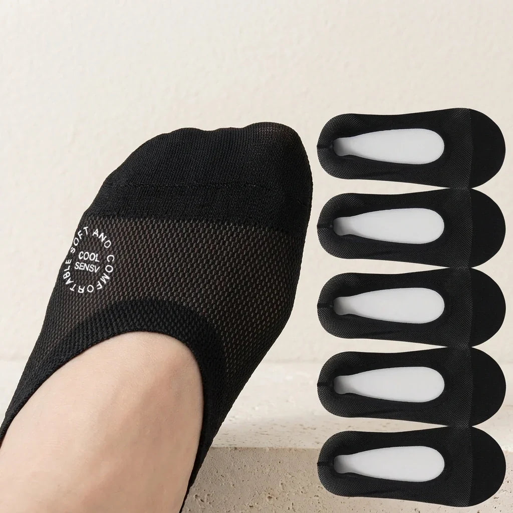 Invisible Breathable Reinforced Toe Socks