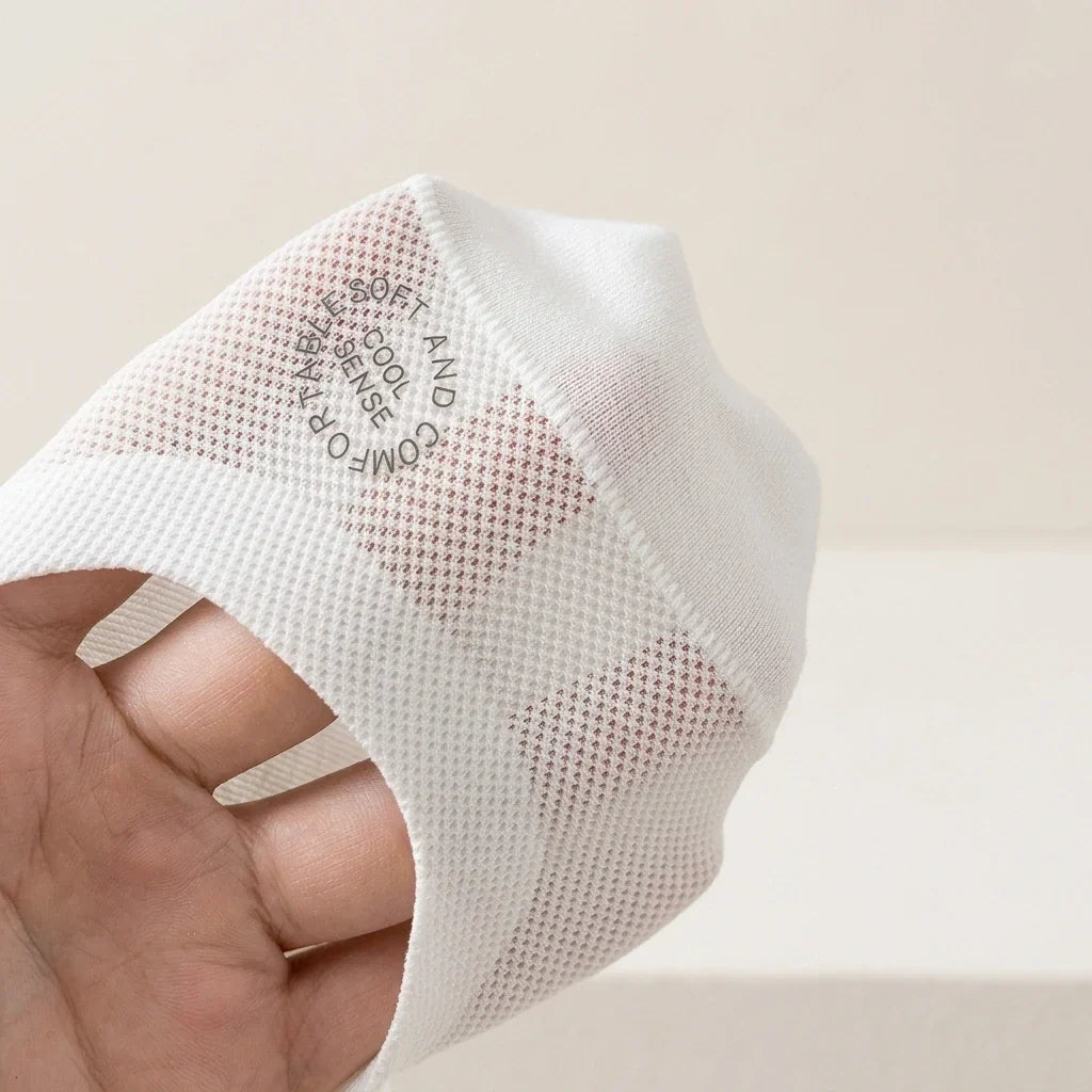 Invisible Breathable Reinforced Toe Socks