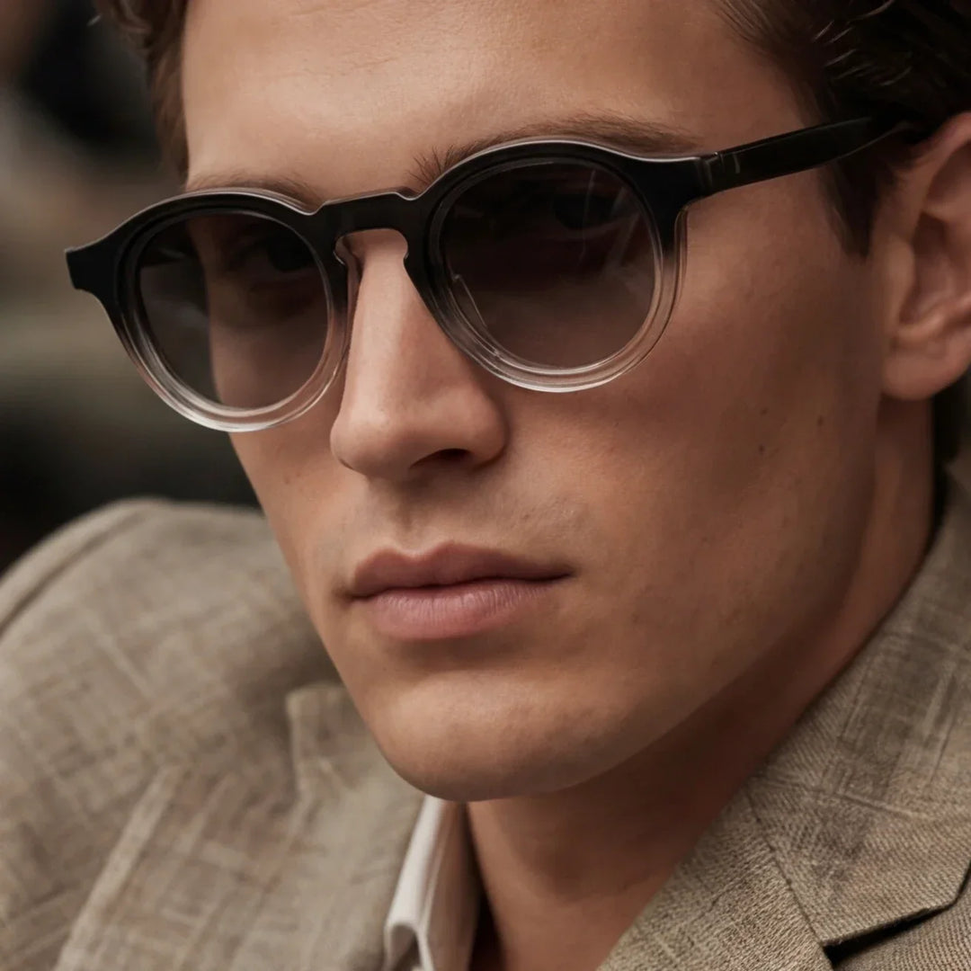 Milano Retro Round Sunglasses