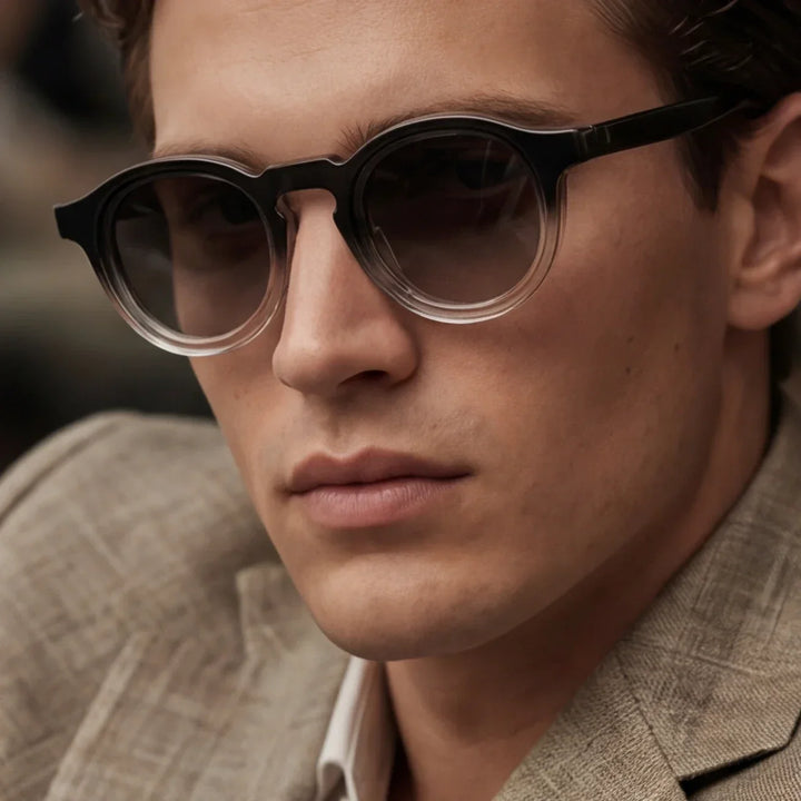 Milano Retro Round Sunglasses