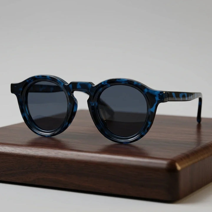Milano Retro Round Sunglasses