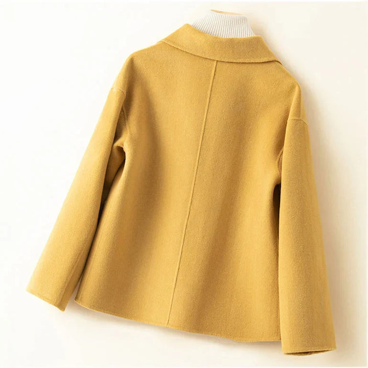 Madison Pearl Cashmere Coat