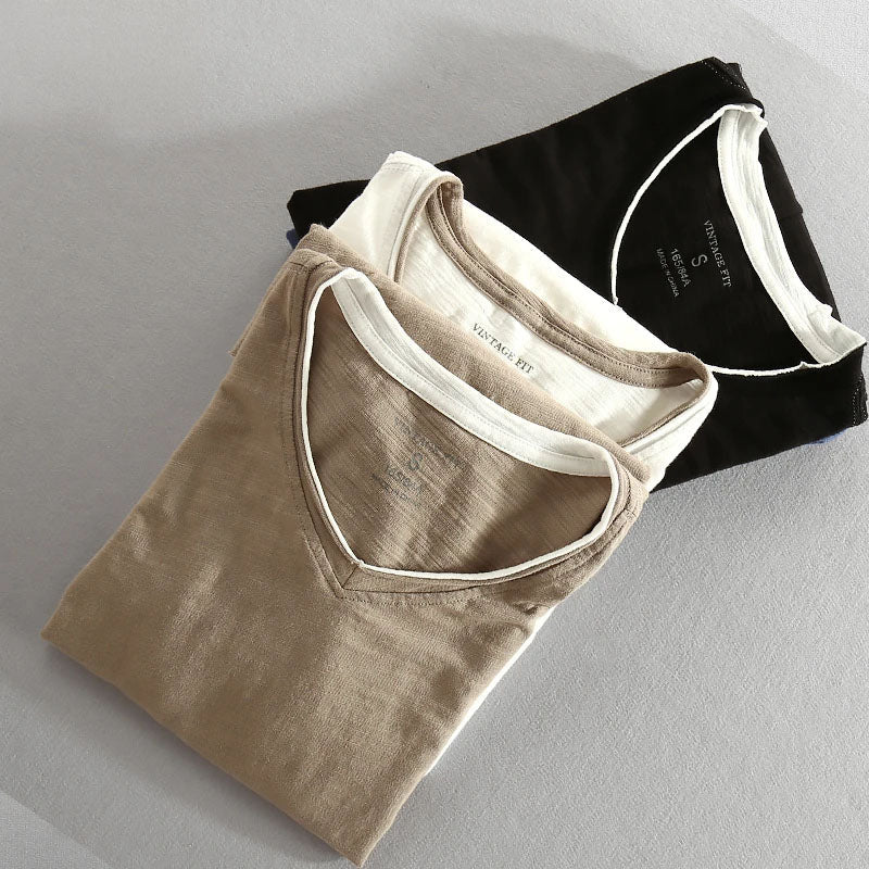 Riku Katoenen Long Sleeve Shirt