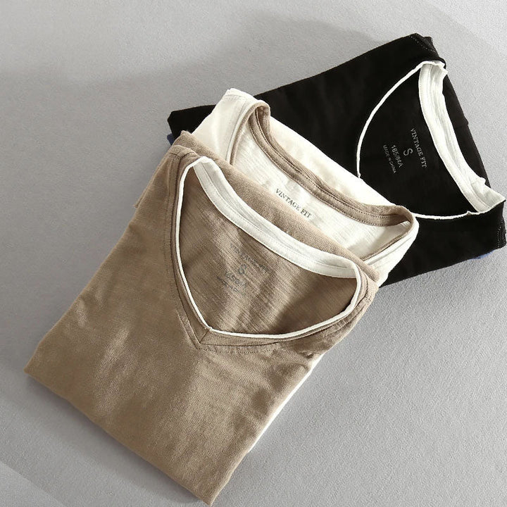 Riku Katoenen Long Sleeve Shirt